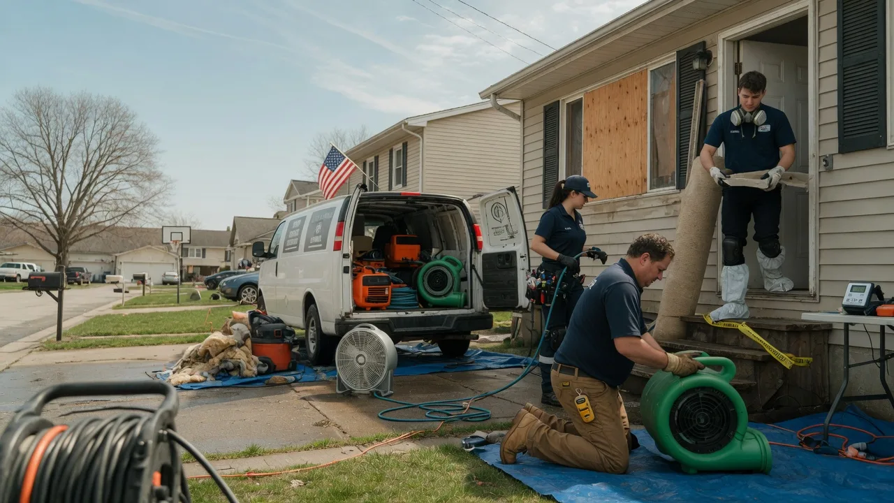 Water Damage Restoration in Clear Lake, WI near me